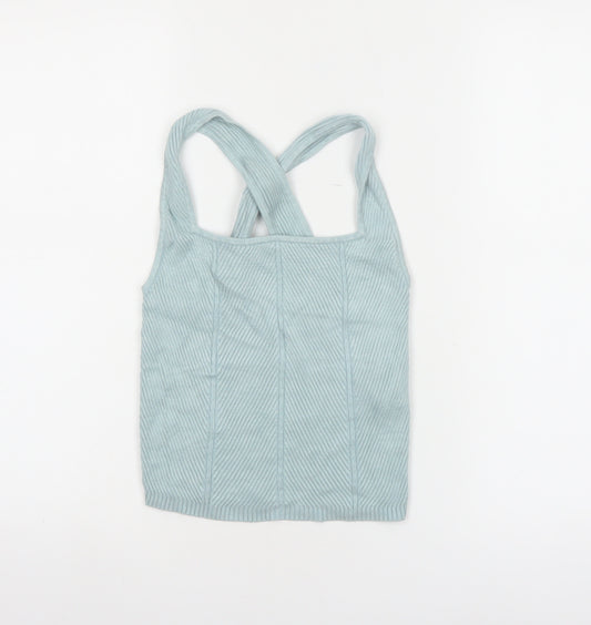 Abercrombie & Fitch Women’s Blue Knit Camisole Tank Top Size S