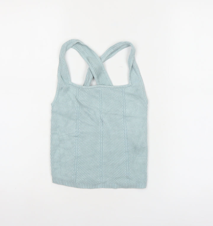 Abercrombie & Fitch Women’s Blue Knit Camisole Tank Top Size S