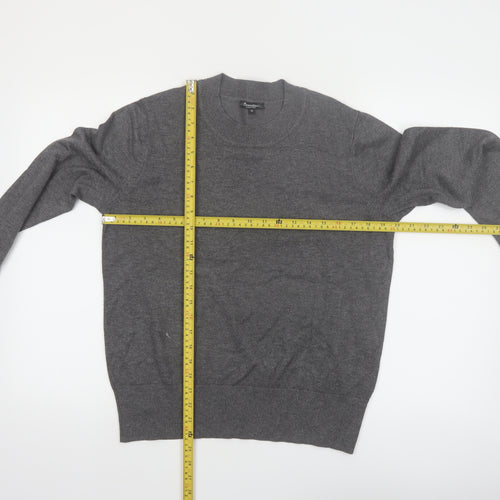Brandtex Collection Women’s Grey Pullover Jumper M Viscose Blend