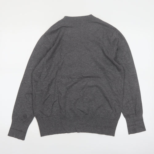 Brandtex Collection Women’s Grey Pullover Jumper M Viscose Blend