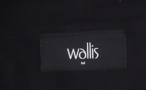 Wallis Womens Black Medium Long Sleeve Button Cardigan