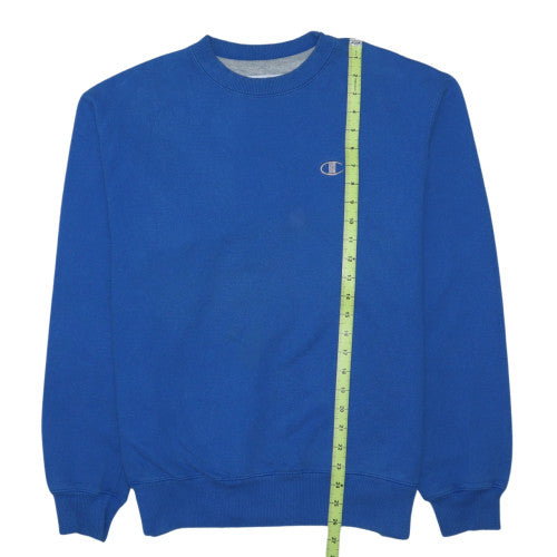 Champion Men's Blue Crew Neck Pullover Sweatshirt Size M