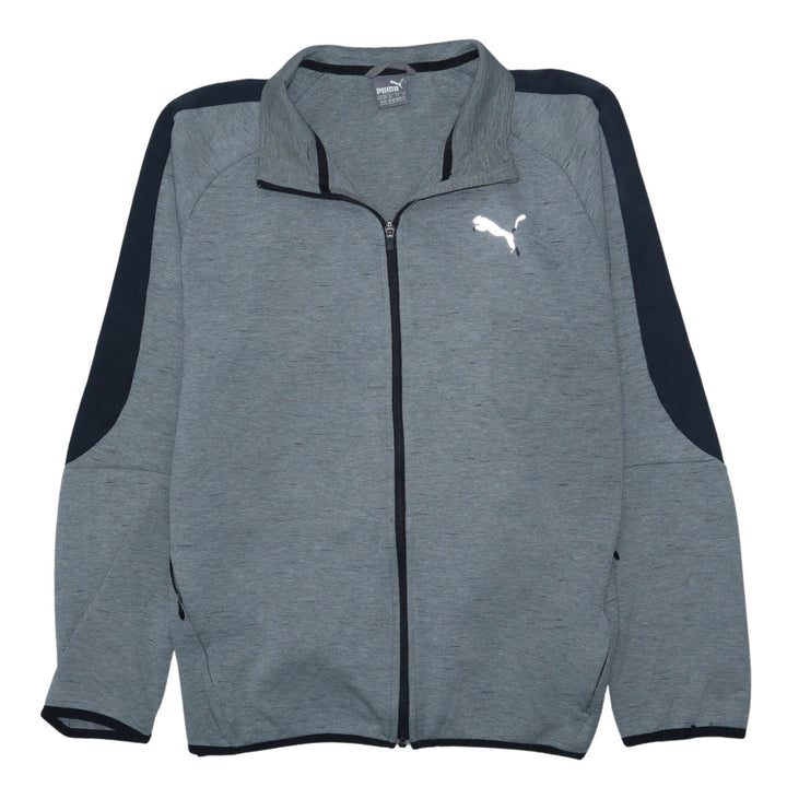 Puma Men's Grey XL Track Jacket Full Zip Sportswear