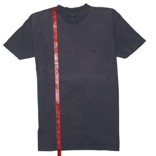 Champion Men's Black XL Crew Neck Short Sleeve Cotton T-Shirt