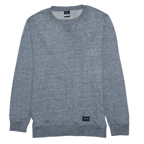 Rip Curl Men Grey Crew Neck Pullover Sweatshirt Size M