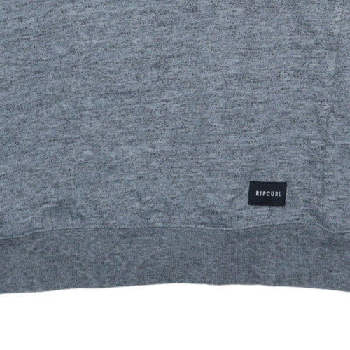 Rip Curl Men Grey Crew Neck Pullover Sweatshirt Size M