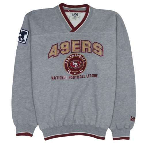 Lee Sport Men's Grey 49ers Pullover Sweatshirt Size M Vintage NFL