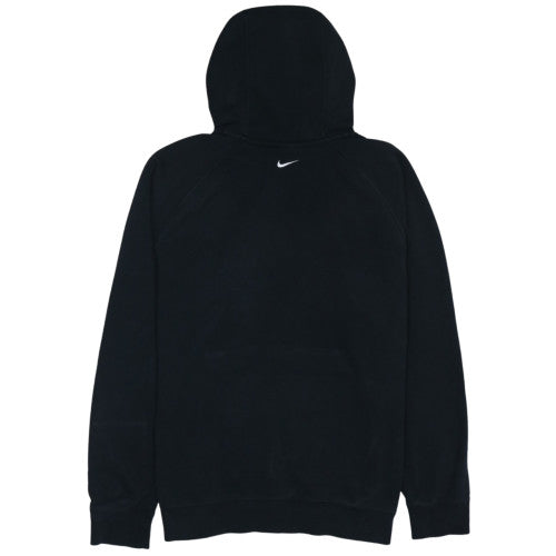 Nike Men's Black 2XL Pullover Hoodie with Logo Print
