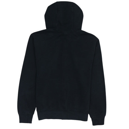 Nike Women's Black Small Full Zip Hoodie Sweatshirt Cotton Blend