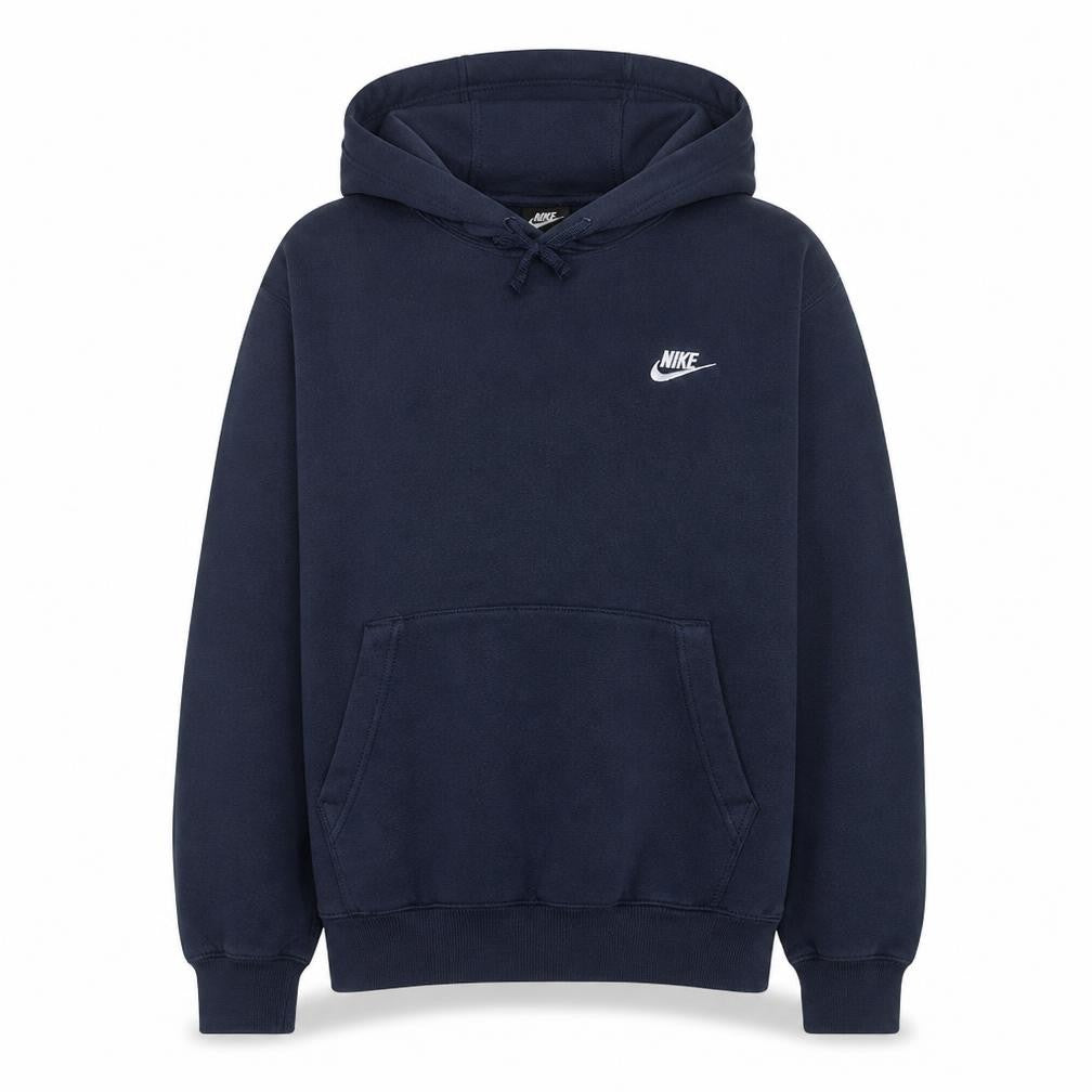 Nike Men's Blue Pullover Hoodie Regular Fit Size M Sports Fleece
