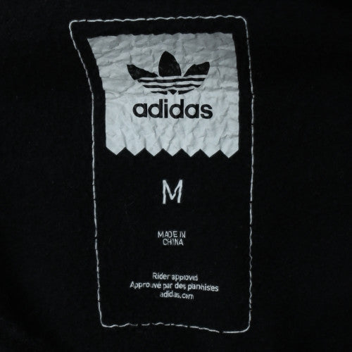 Adidas Womens Black Paisley Logo Pullover Hoodie M