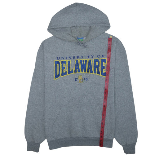 Champion Men's Grey University of Delaware Pullover Hoodie L