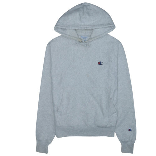 Champion Women's Grey Small Reverse Weave Pullover Hoodie