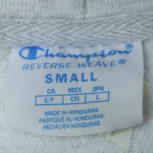 Champion Women's Grey Small Reverse Weave Pullover Hoodie