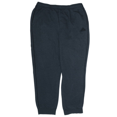 Adidas Men’s Black 2XL Fleece Sweatpants Regular Fit