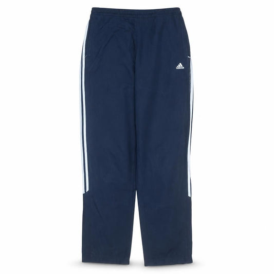 Adidas Women Blue Track Pants M Regular Fit Activewear Trousers