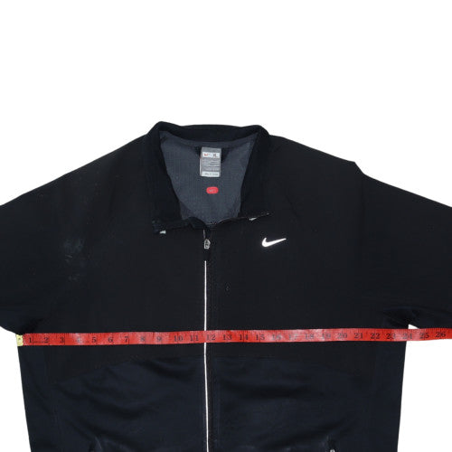 Nike Men's Black XL Fit Storm Track Jacket Full Zip Activewear