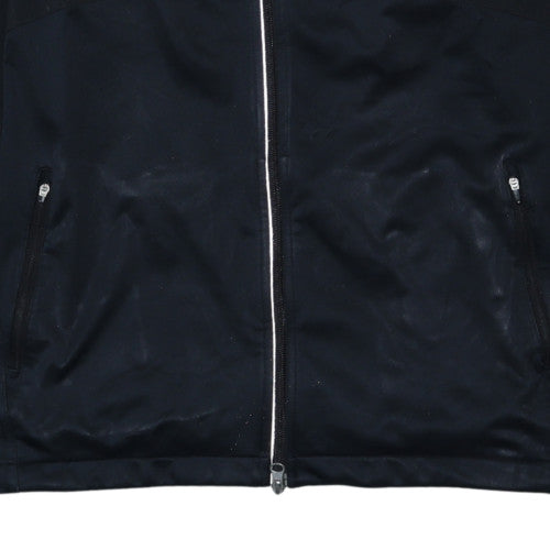 Nike Men's Black XL Fit Storm Track Jacket Full Zip Activewear