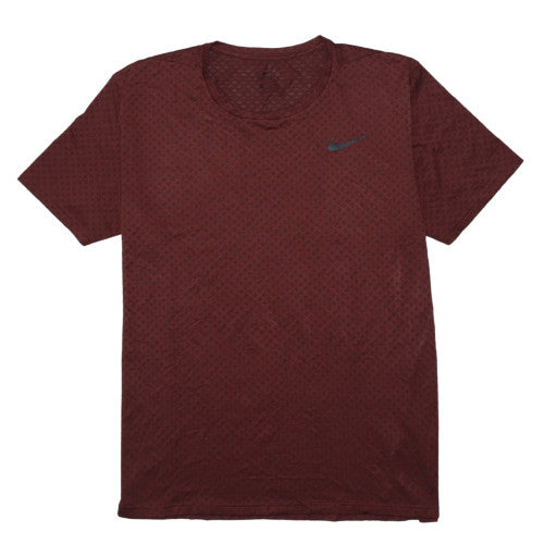 Nike Men's Brown Dri-Fit 2XL Short Sleeve Athletic T-Shirt