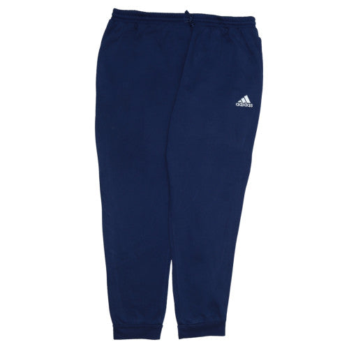 Adidas Men's Blue XL Jogger Sweatpants with Logo