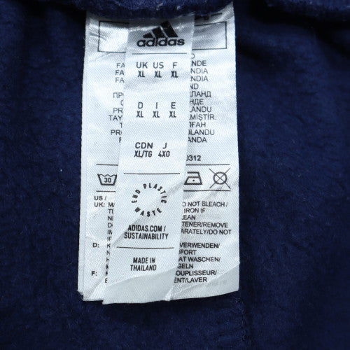 Adidas Men's Blue XL Jogger Sweatpants with Logo