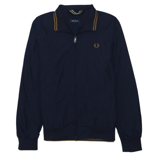 Fred Perry Men's Blue M Track Jacket Lightweight Casual Zip-Up