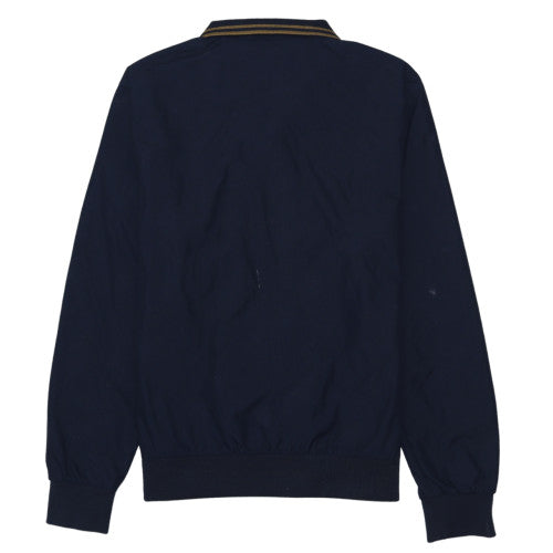 Fred Perry Men's Blue M Track Jacket Lightweight Casual Zip-Up