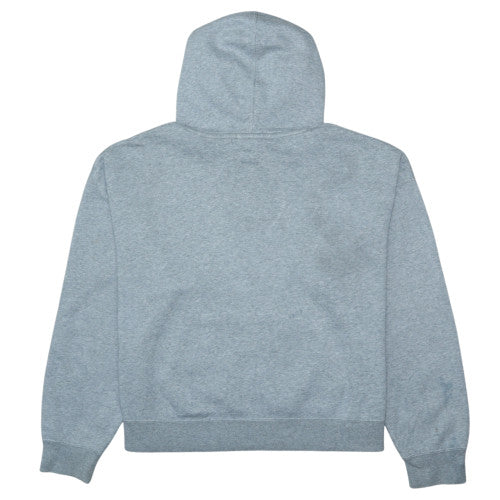 Jordan Women Grey Pullover Hoodie Small Loose Fit Cotton Blend