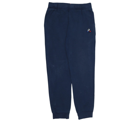 Le Coq Sportif Men's Navy Jogger Sweatpants M Elastic Waist Cotton Blend