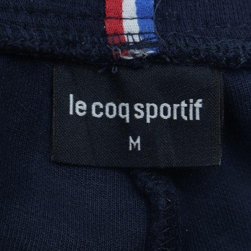 Le Coq Sportif Men's Navy Jogger Sweatpants M Elastic Waist Cotton Blend