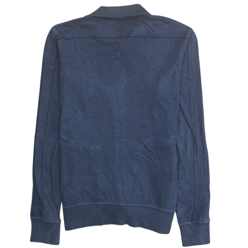 Nike Women's Blue Cotton Full Zip Track Jacket Size M
