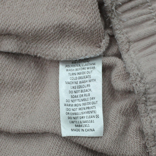 Lonsdale Women’s Beige & Black Crew Neck Pullover Sweatshirt Size 16