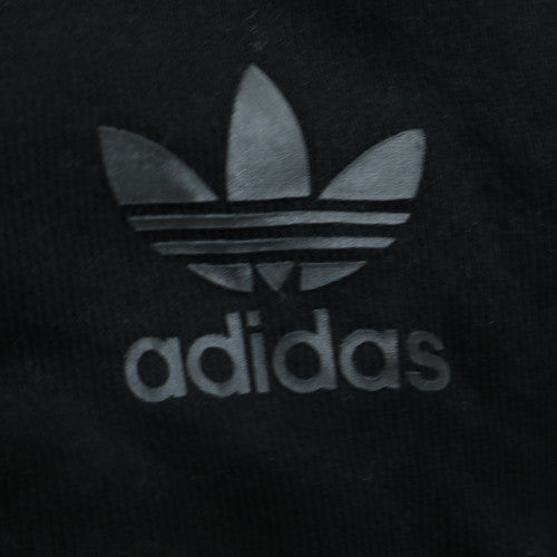 Adidas Womens Black Crew Neck Pullover Sweatshirt Size M