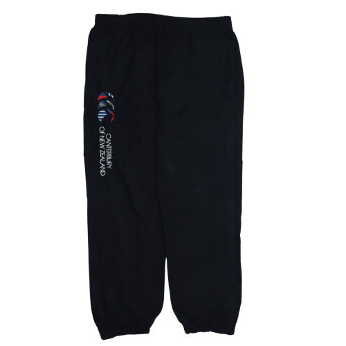 Canterbury Men's Black Jogger Sweatpants M Elastic Waist Rugby Activewear