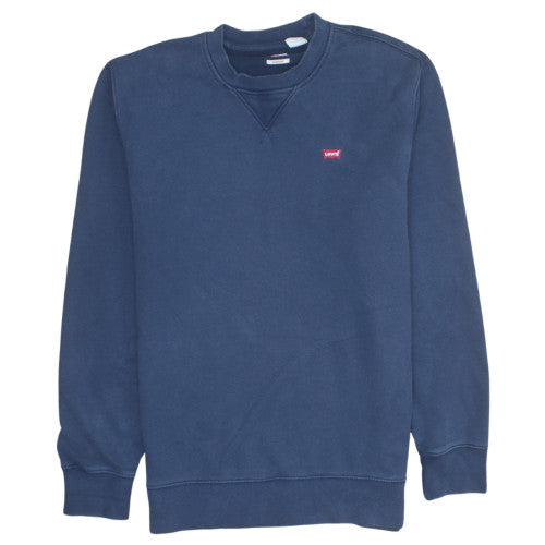 Levi's Men's Blue Classic Crew Neck Pullover Sweatshirt Size M