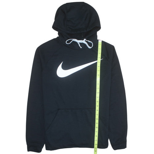 Nike Womens Black Hoodie Medium Dri-Fit Pullover Sweatshirt