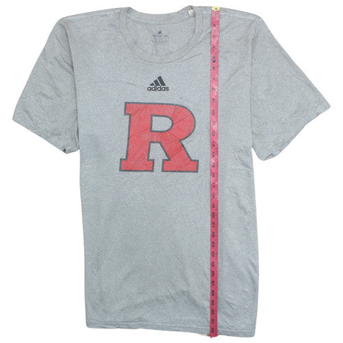 Adidas Men's Grey 3XLT Creator Tee with Red R Graphic