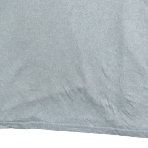 Adidas Men's Grey 3XLT Creator Tee with Red R Graphic