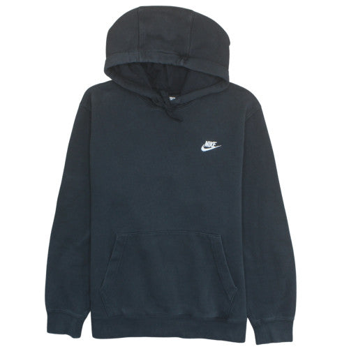 Nike Men's Black Pullover Hoodie L Fleece Regular Fit Sportswear
