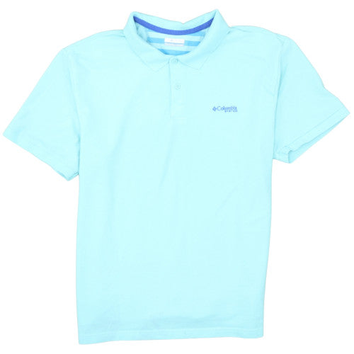 Columbia Men's Blue 2XL Performance Fishing Polo Shirt
