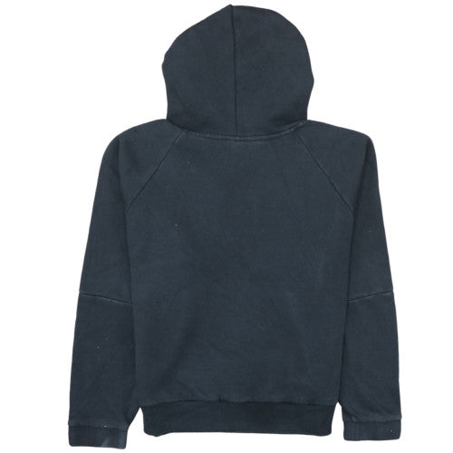 Reebok Women's Black Pullover Hoodie Size S Cotton Blend Logo Sweatshirt