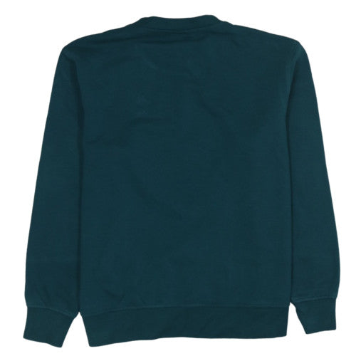Kappa Men's Green Crew Neck Sweatshirt Medium Pullover Logo Sportswear
