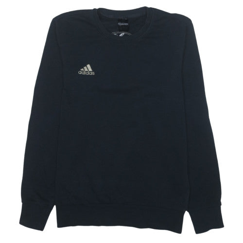 Adidas Men's Black Crew Neck Pullover Sweatshirt Size L