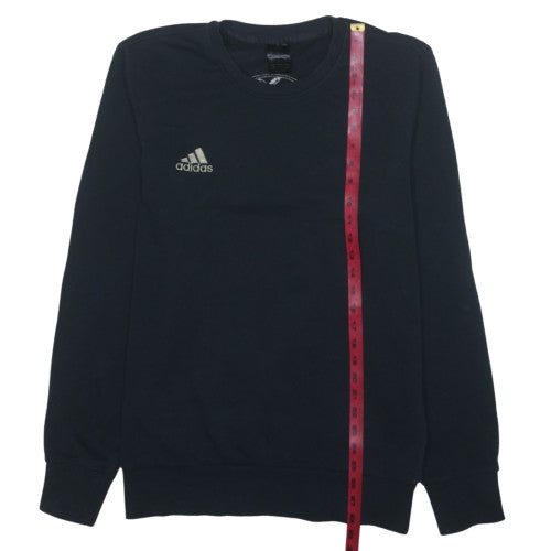 Adidas Men's Black Crew Neck Pullover Sweatshirt Size L