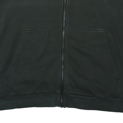 Adidas Men's Black Sleeveless Hoodie Vest L Full Zip Gym Training