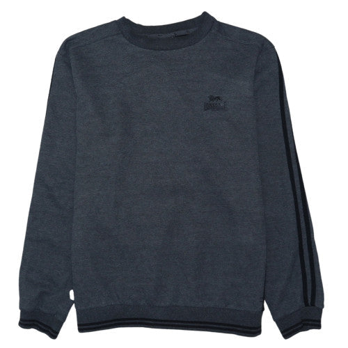 Lonsdale Men's Grey Crew Neck Pullover Sweatshirt M