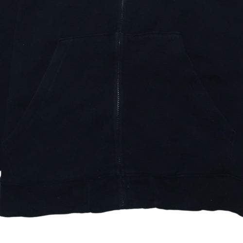 adidas Men's Black XL Full Zip Skateboarding Hoodie