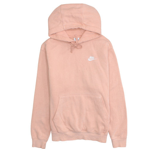 Nike Women’s Pink Pullover Hoodie Small Fleece Lined Casual