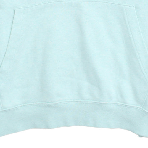 Nike Womens Blue Pullover Hoodie Small - Cotton Blend Sweatshirt