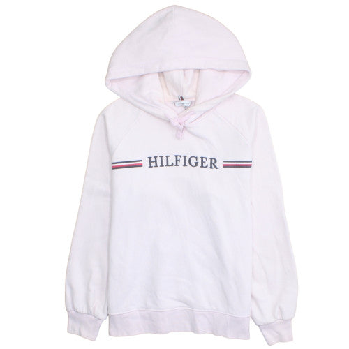 Tommy Hilfiger Womens Light Pink Pullover Hoodie Small